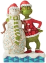 Jim Shore Dr Seuss 6012695 Grinch with Grinchy Snowman Figurine