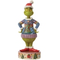 Jim Shore 6012700 Grinch Wearing Ugly Sweater Figurine