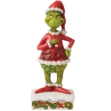 Jim Shore Dr Seuss 6012701 Happy Grinch Figurine