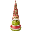 Jim Shore Dr Seuss 6012704N Naughty and Nice Grinch Gnome Figurine