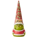 Jim Shore 6012704 Naughty and Nice Grinch Gnome Figurine