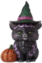 Jim Shore 6012747 Black Cat Mini Figurine