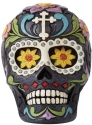 Jim Shore 6012754 Day of the Dead Black Skull Figurine