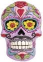 Jim Shore 6012755 Day of the Dead Purple Skull Figurine