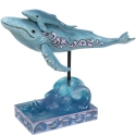 Jim Shore 6012808N Blue Whales Figurine