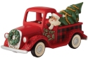 Jim Shore 6012862 Highland Glen Santa in Truck Figurine