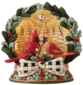 Jim Shore 6012871 Highland Cardinals LED Figurine