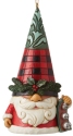 Jim Shore 6012876 Highland Glen Gnome with Bells Hanging Ornament
