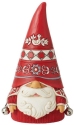 Jim Shore 6012892N Nordic Noel Gnome with Jingle Bells Figurine