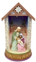 Jim Shore 6012947 Holy Family Lighted Diorama Figurine