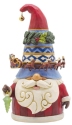 Jim Shore 6012955 Gnome With Rotating Sleigh Around Hat Figurine