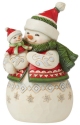 Jim Shore 6012964 Pint Size Snowmom With Snowbaby Figurine