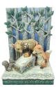 Jim Shore 6012966 Baby Jesus and Animals Figurine