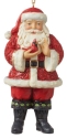 Jim Shore 6012972 Santa Holding A Cardinal Hanging Ornament