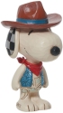 Jim Shore 6013038 Snoopy Cowboy Mini Figurine