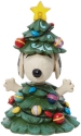 Jim Shore 6013042 Snoopy Dressed as Christmas Tree Figurine