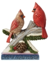 Jim Shore 6013132N Cardinals on Snowy Branch Figurine