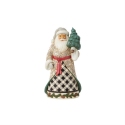 Jim Shore 6013949 Santa Black & White Figurine