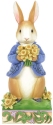 Jim Shore Beatrix Potter 6014046 Peter Rabbit with Daffodils