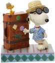 Jim Shore Peanuts 6014337N Snoopy & Woodstock Vacation Figurine