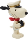 Jim Shore Peanuts 6014339N Snoopy Sailor Captain Mini Figurine