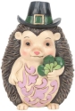 Jim Shore 6014384 Irish Hedgehog Mini Figurine