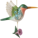 Jim Shore 6014421 Hummingbird Ornament