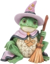 Jim Shore 6014478 Frog Witch Mini Figurine