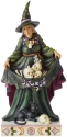 Jim Shore 6014482 Scary Witch with Skull Skirt Figurine
