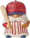 Jim Shore 6014483 Baseball Player Gnome Figurine