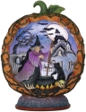 Jim Shore 6014484 Lighted Pumpkin Diorama Figurine