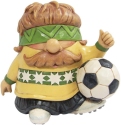 Jim Shore 6014485N Soccer Player Gnome Figurine