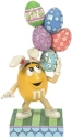 Jim Shore 6014809N Yellow Easter M&M with Eggs Figurine