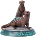 Jim Shore 6015049N Two River Otters Figurine