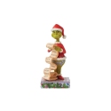 Jim Shore 6015217N Grinch Holding Naughty Nice List Figurine