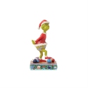 Jim Shore 6015219N Grinchc Stepping on Ornaments Figurine