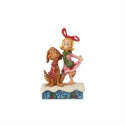 Jim Shore Dr Seuss 6015220 Cindy and Max Figurine