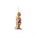 Jim Shore 6015224 2024 Dated Grinch Holding List Ornament