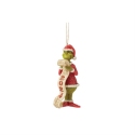 Jim Shore Dr Seuss 6015224 2024 Dated Grinch Holding List Ornament