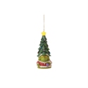 Jim Shore Dr Seuss 6015227 Grinch Gnome with Tree Hat Ornament
