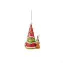 Jim Shore 6015228 Grinch Gnome with Max Ornament