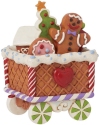 Jim Shore 6015433 Gingerbread Train Car Figurine