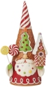 Jim Shore 6015435 Gingerbread Santa Gnome Figurine