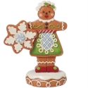 Jim Shore 6015437N Gingerbread Girl Figurine