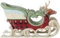 Jim Shore 6015444 Highland Glen Open Sled Figurine