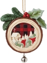 Jim Shore 6015447N Highland Glen Wood Ornament
