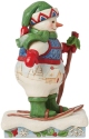 Jim Shore 6015457N Snowman Wearing Snowshoes Figurine