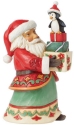 Jim Shore 6015470N Pint Size Santa With Presents Figurine