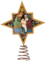 Jim Shore 6015492 Holiday Manor Nativity Tree Topper