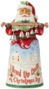 Jim Shore 6015497N Santa I Heard The Bells Figurine